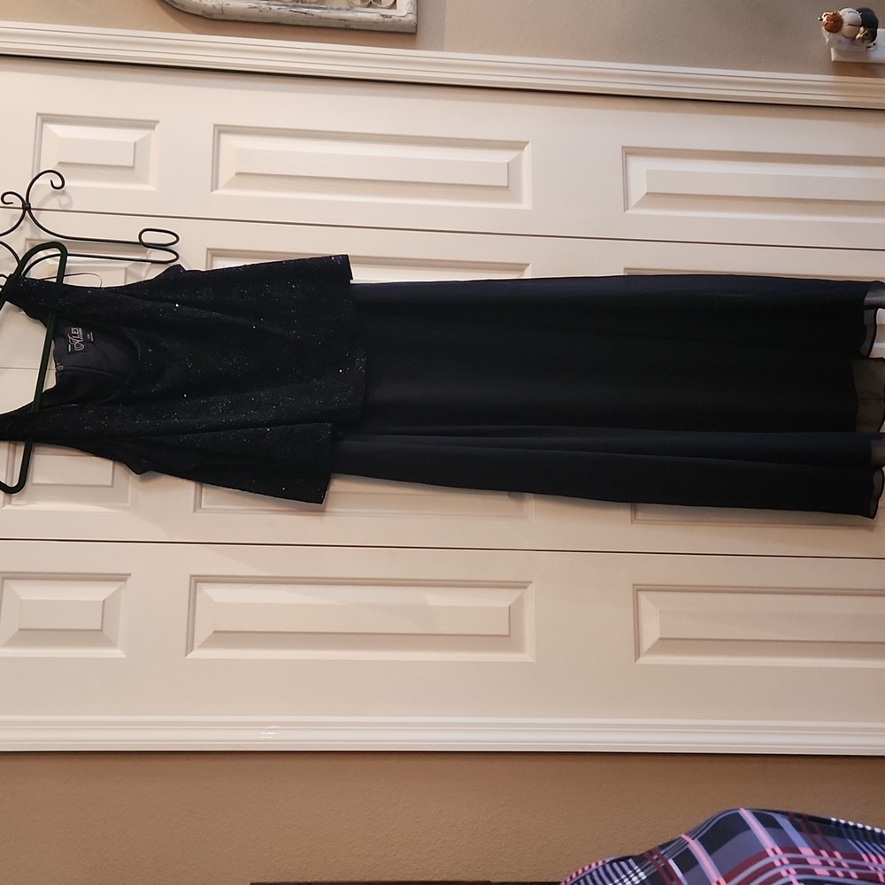 Alex  Evenings, NWT, Women's Evening Dress only, Size 22W, Navy.